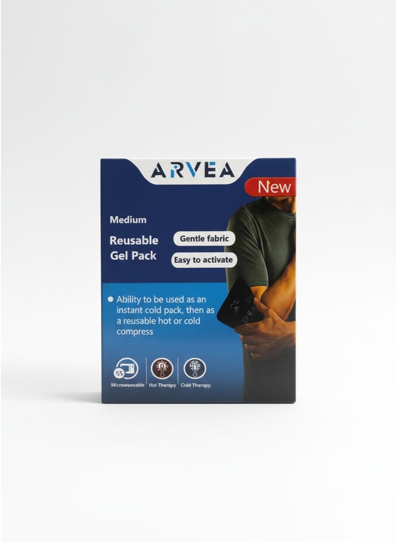  اريفيا ARVEA ThermoGel كمادات جل ساخنة وباردة طبية متعددة الاستخدام لتخفيف سخونية الأطفال وآلام الجسم والشد العضلي، حل عملي وآمن للأسرة بدون الحاجة لأدوية - Image 3