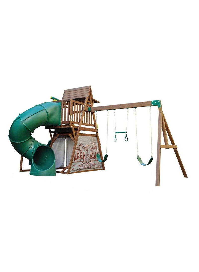 كيدكرافت Kidkraft Ranger Retreat Swing Set - Image 1