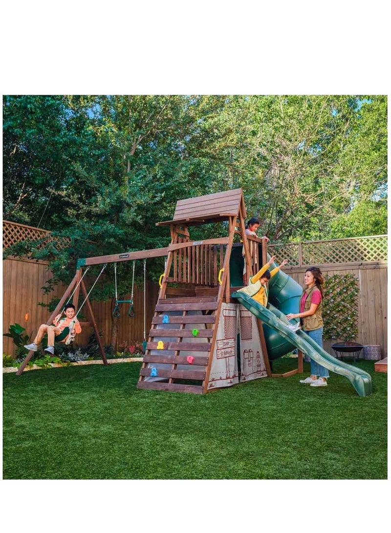 كيدكرافت Kidkraft Ranger Retreat Swing Set - Image 3