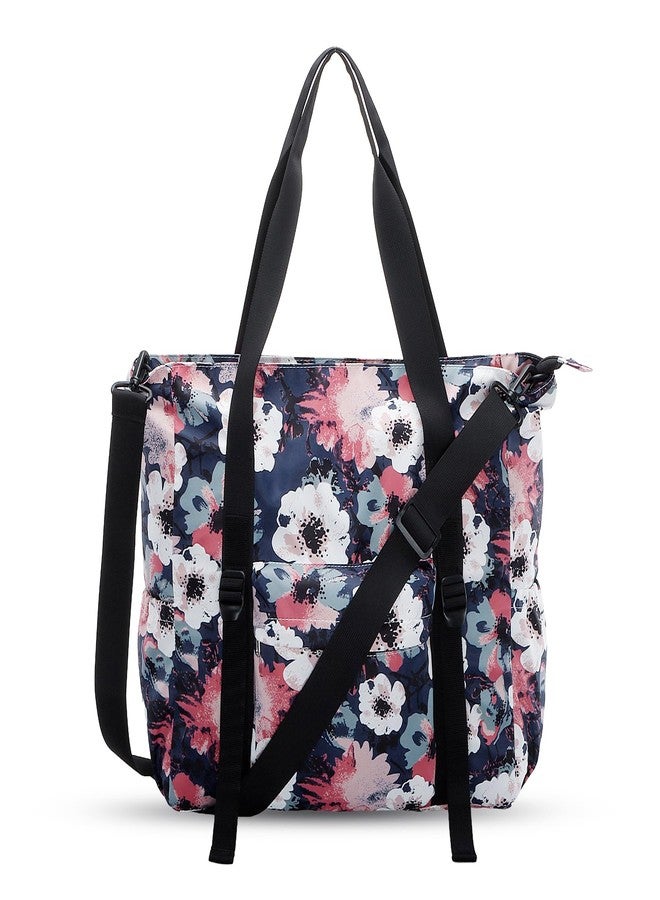 XEYOU Large Nylon Tote Bag for Women Lightweight Crossbody Tote Handbag with Detachable Strap for Daily, Work, College,Travel - Image 1