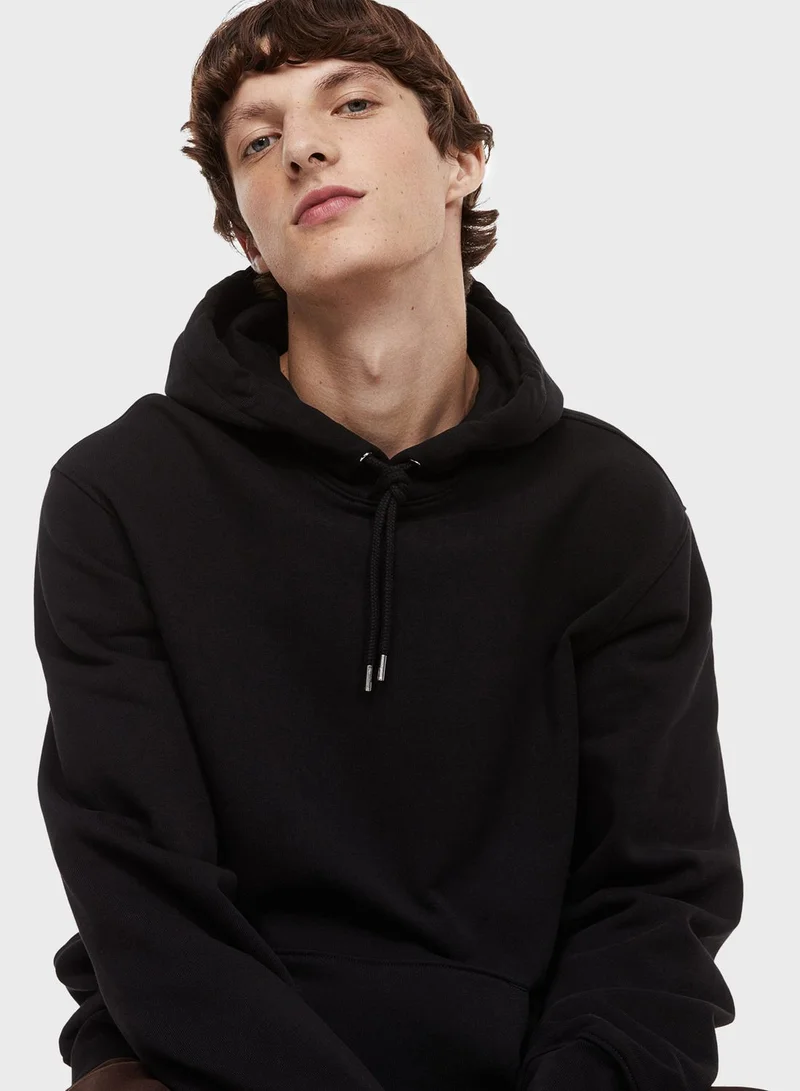 H&M Regular Fit Cotton Hoodie