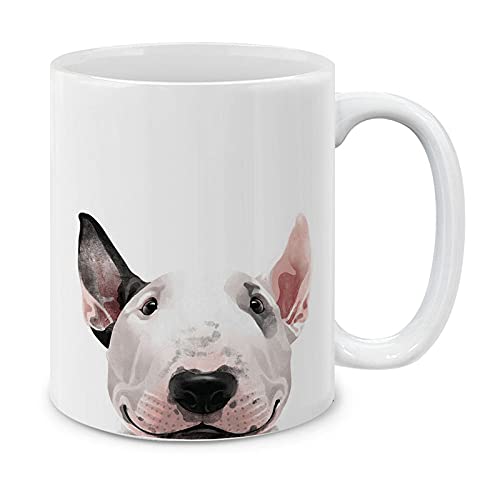 MUGBREW Bull Terrier Ceramic Coffee Mug Tea Cup 11 OZ