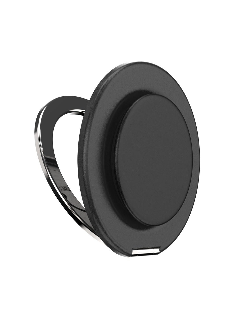 POPSOCKETS MagSafe Kick-Out Grip & Stand | Magnetic Pop-up Phone Grip, Stable Stand, 360° Rotation, for iPhone 17/16/15/14/13/12, Included Adapter Ring for non-MagSafe Phones & Cases - Black