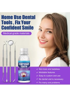 CMGTYYD DIY Tooth Filling Repair Kit for Missing and Broken Teeth – Easy Home Solution to Regain Your Confident Smile  - Image 2