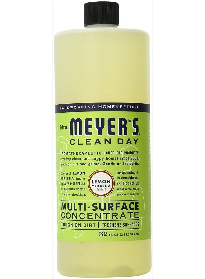 Mrs Meyers Clean Day Mrs. Meyer's Clean Day Multi-Surface Concentrate Lemon Verbena, 32 Ounce (Pack of 1)
