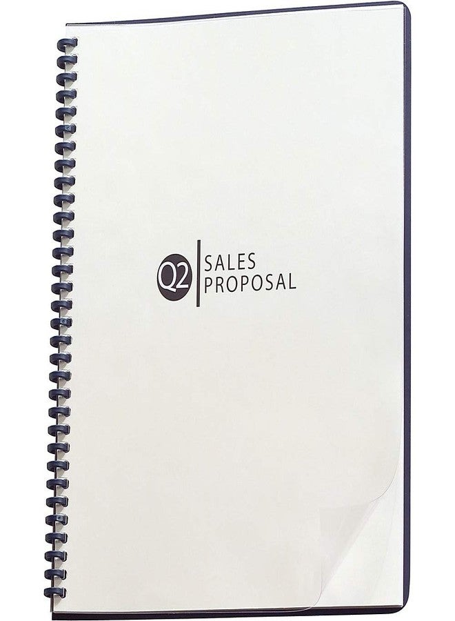 GBC Clear View Presentation Covers, Pre-Punched for CombBind, 19 Hole, Round Corners, 100 Pack (2020024) - Image 3