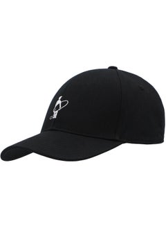 Termit Termit Kids' Black & White Baseball Cap – One Size Adjustable Summer Hat for Boys and Girls, 100% Cotton, Breathable Fabric for Outdoor Adventures  - Image 1