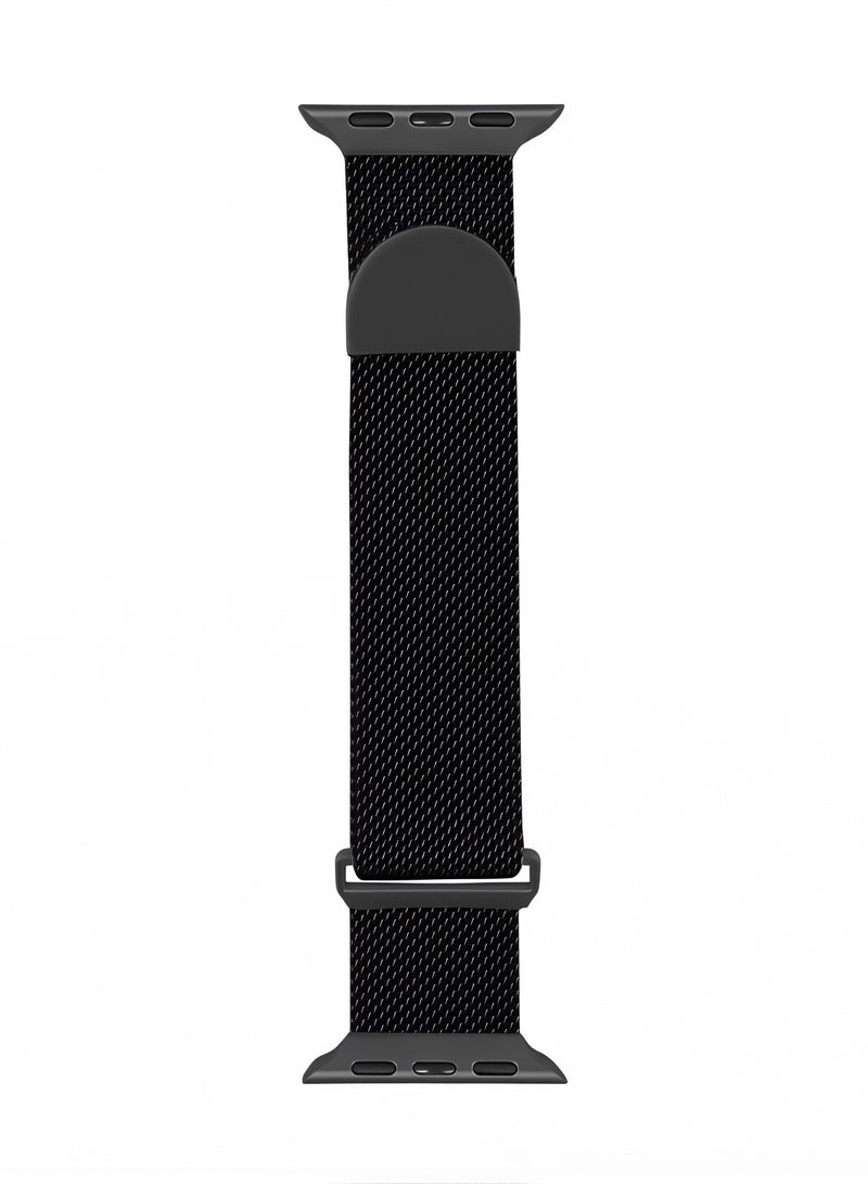 Black,Milanese, watch band,Iwatch band, Apple Watch band, 38mm40mm41mm42mm, compatible with all series of S10 S9 S8 SE  - Image 3