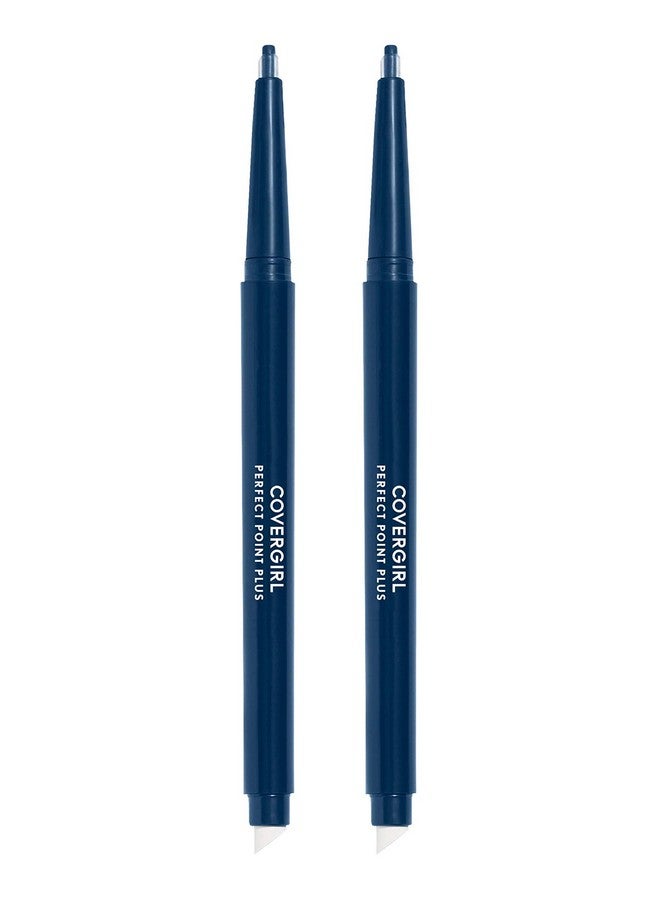 CoverGirl COVERGIRL Perfect Point Plus Eyeliner Pencil, Midnight Blue, 0.008 Ounce (Pack of 2) - Image 1