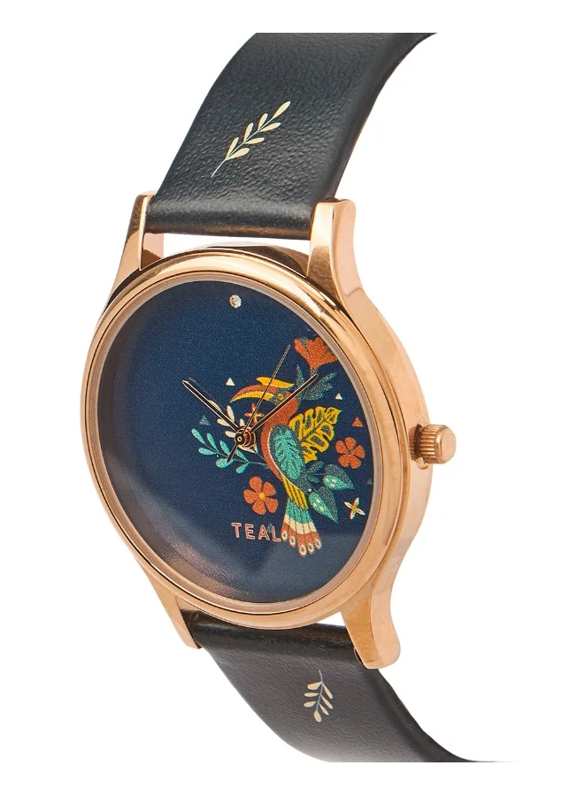 Chumbak TEAL BY CHUMBAK Round Dial Analog Hand Watch for Women