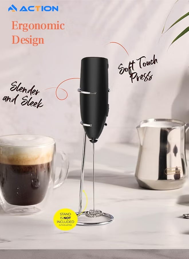 ACTION Powerful Milk Frother Handheld Foam Maker, Mini Whisk Drink Mixer For Coffee, Cappuccino, Latte, Matcha, Hot Chocolate, - Image 3
