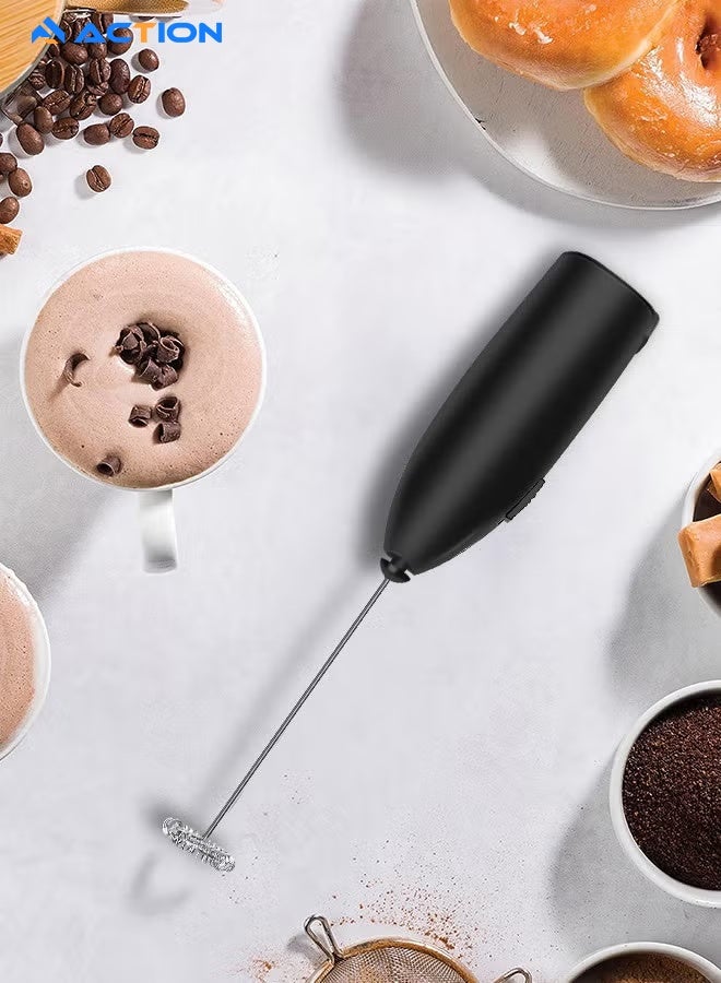 ACTION Powerful Milk Frother Handheld Foam Maker, Mini Whisk Drink Mixer For Coffee, Cappuccino, Latte, Matcha, Hot Chocolate, - Image 2