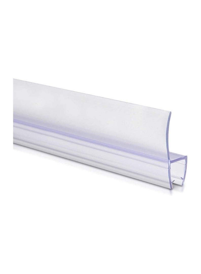 KNP KNP Slide Lip Glass Door Seal in 8mm is Designed to Provide a Secure and Effective Seal for Glass Doors Ensuring Protection Against Drafts Dust and Moisture.  - Image 3