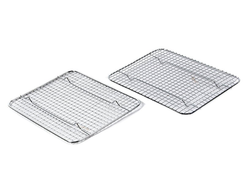 Great Credentials© Heavy-Duty Cooling Rack, Cooling Racks, Wire Pan Grade, Commercial Grade, Oven-Safe, Chrome (8 x 10 Inch) - Image 5