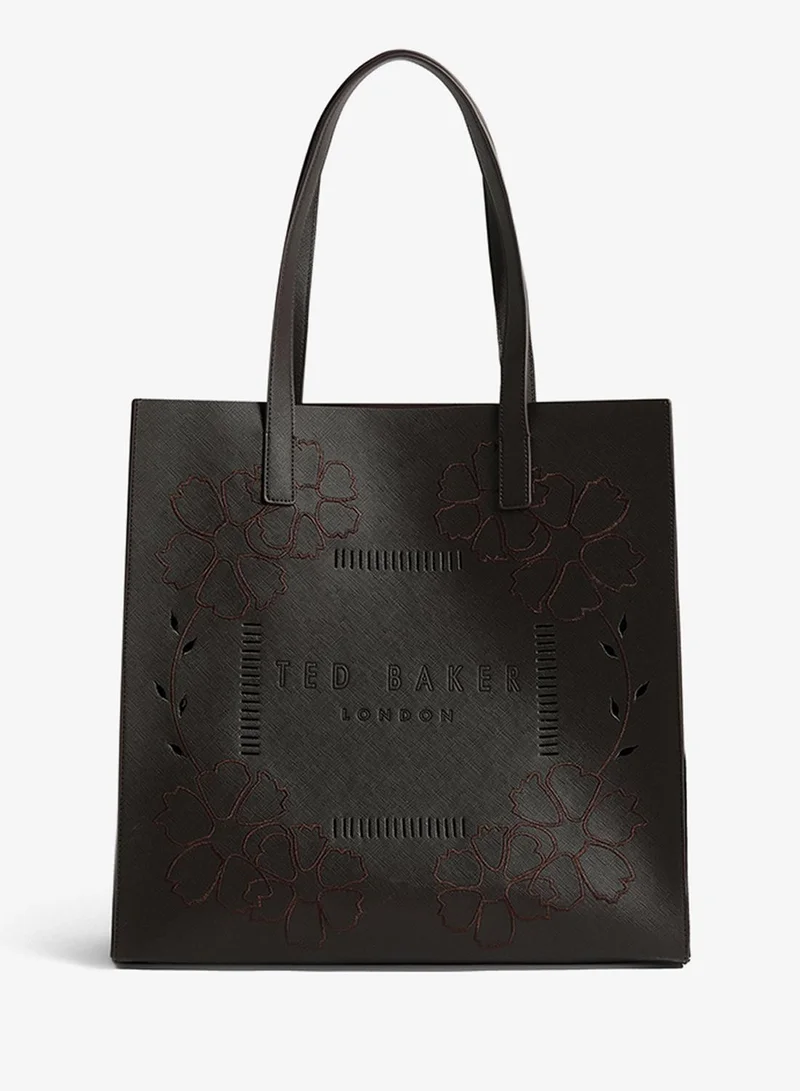 Ted Baker Embroidery Floral Large Icon Bag