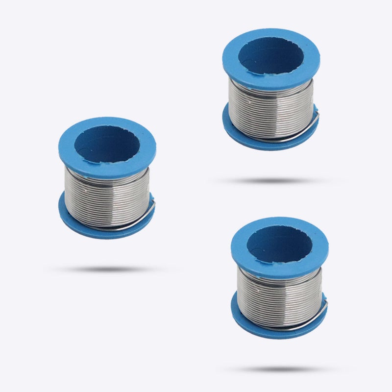 Hillgrove HGACC12M1 45Gram 22 SWG Quick Melt Soldering/Solder Wire Tin Lead Alloy Wire Roll For Electric Repair Purpose (Pack Of 3) - Image 3