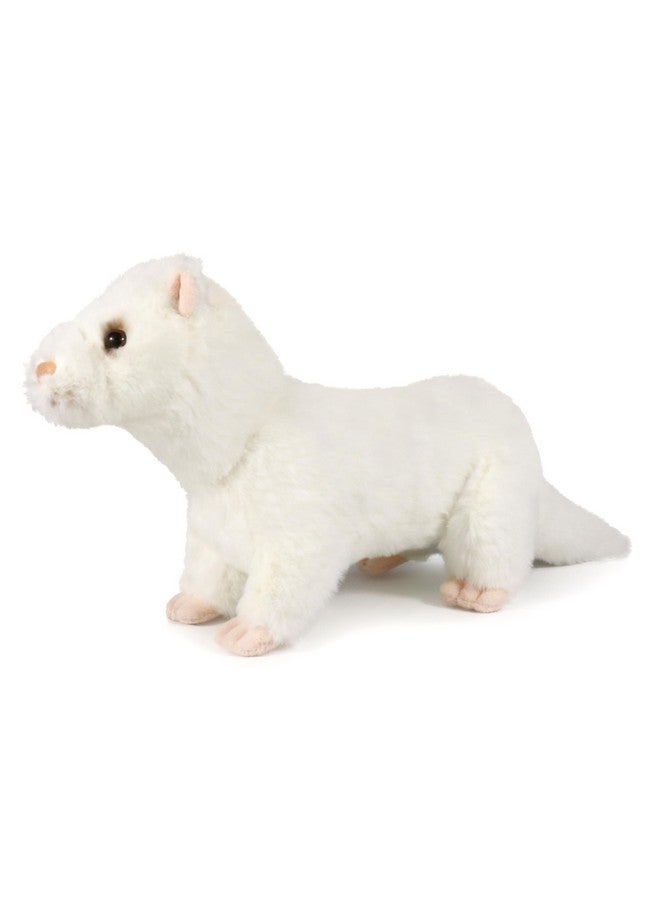 Ice King Bear Ferret Stuffed Animal Plush Toy 12 Inches (White) - Image 2