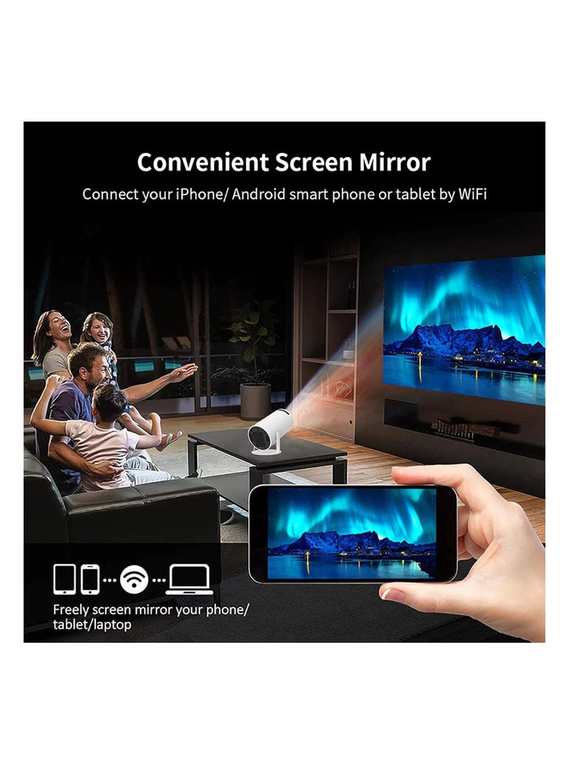 High Peak Infinity Projector, Beam Master Pro Projector, Projector Spotlight HD, Nano cast Projector, Spotlight Projector HDMI, Tv Projector with Wi-fi and Bluetooth, Mini Projector Hy300.