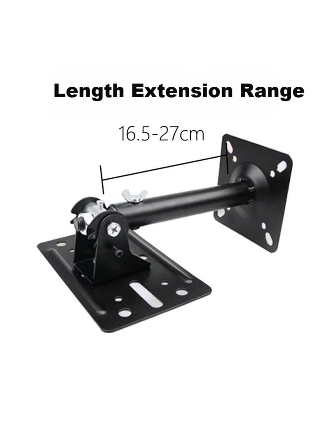 Sl-50k Speaker Hanging Bracket For 6-inch 8-inch 10-inch Speakers, Thickened And Reinforced Home Conference Ktv Card Box Speaker Stand With Screws - Image 2