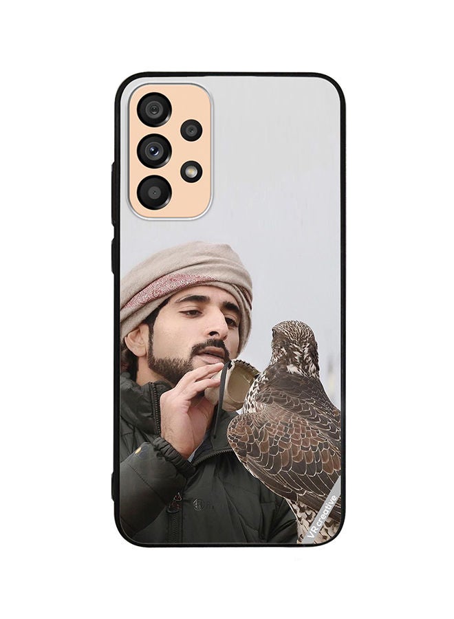 VR CREATIVE Protective Case Cover For Samsung Galaxy A53 5G Sheikh Hamdan Loving His Eagle Design Multicolour - Image 1
