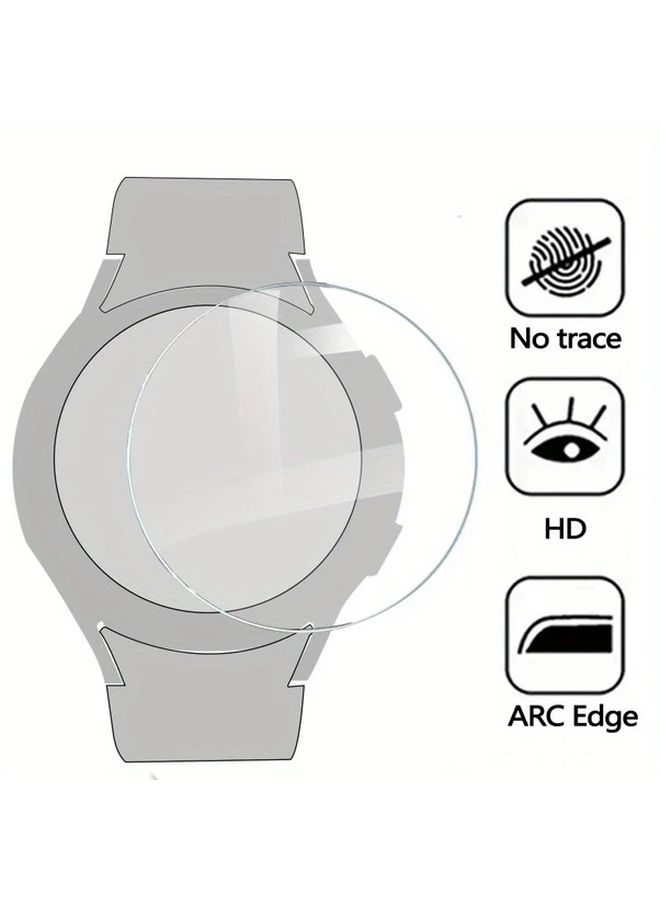 3 Pcs 9H Tempered Glass Screen Protector For Forerunner 230 With 2 5D Arc Edges - Image 3