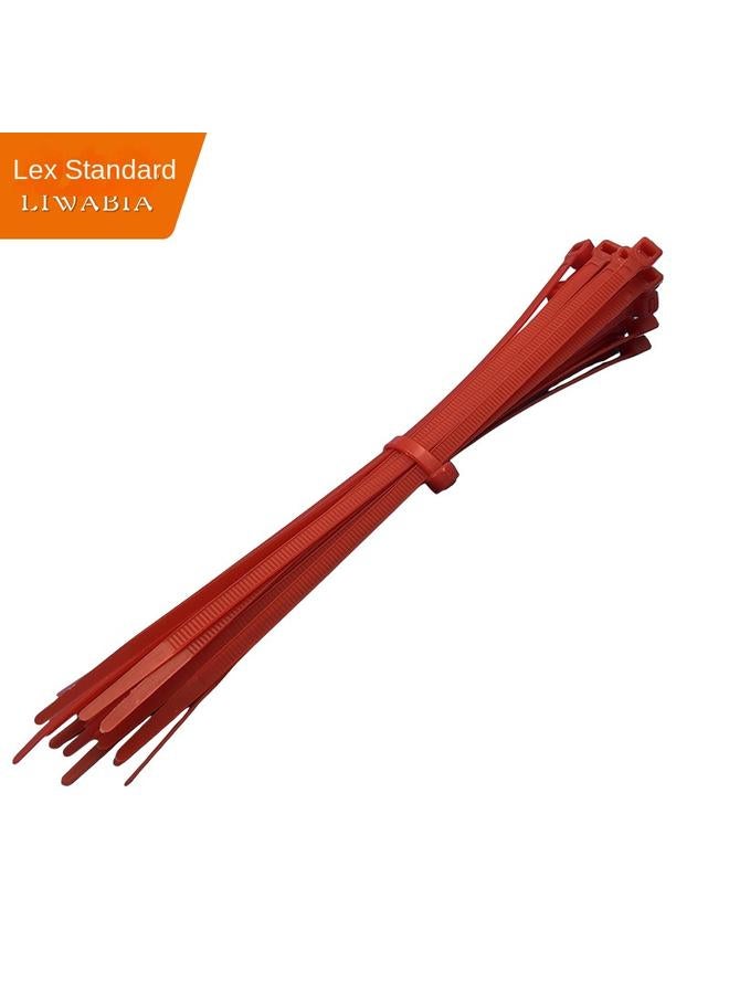Bluejw Color Cable Tie With Red, Yellow, Blue And Green Buckle Tightening Rope Binding Cable Tie With Plastic Self-locking Nylon Cable Tie  - Image 1