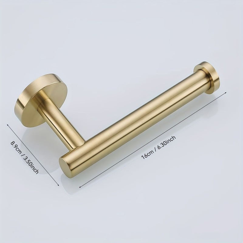 Stainless Steel Kitchen Paper Towel Storage Rack Q16 Golden Punch - Image 3