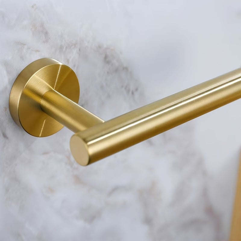 Stainless Steel Kitchen Paper Towel Storage Rack Q16 Golden Punch - Image 4