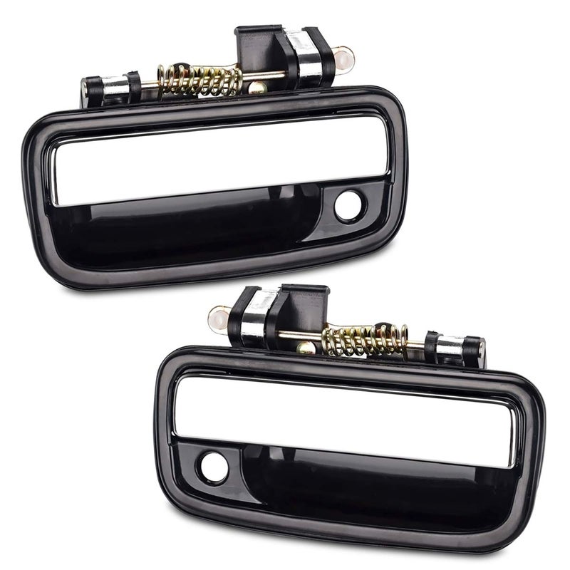FAERSI 2pcs Outside Exterior Door Handles Front Left Driver Side Right Passenger Side Fit for 1995 1996 1997 1998 1999 2000 2001 2002 2003 2004 Toyota Tacoma 20042012 Toyota Hilux 769MX 768MX