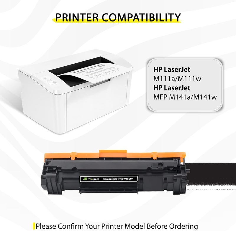Prospect Toner 150A W1500A 150A Compatible With Hp Laserjet Printer M111A M111W Mfp M141A M141W Mfp M141A M141W - Image 3