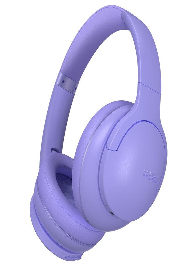 DOQAUS Over-Ear Bluetooth Headphones with 90-Hour Playtime, 3 Professional EQ Modes, HiFi Deep Bass & HD Mic for Extended Travel, Gym Workouts & Daily Use - Image 1
