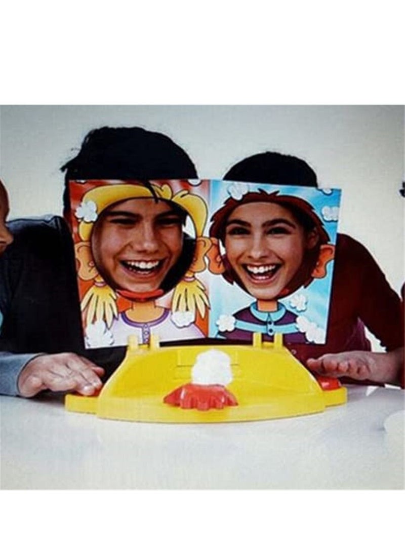 null - 1PC Double Person Pie Cake To Face Family Funny Game Gags Anti Stress Toy for Child Showdown Challenge Prank Jokes - Image 1