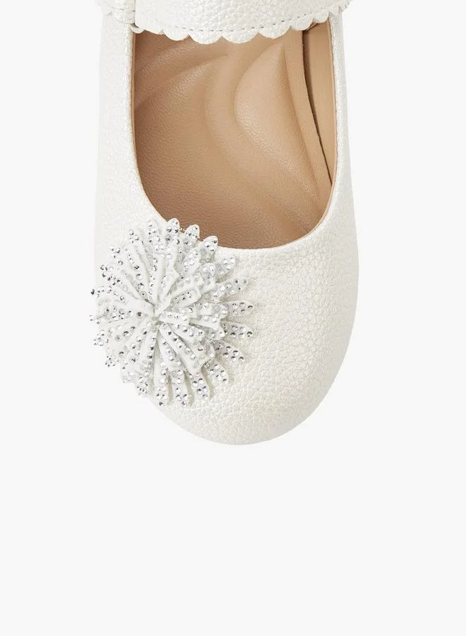 Celeste WHITE Girls Ballerina Hook & Loop for Women | Best Price UAE