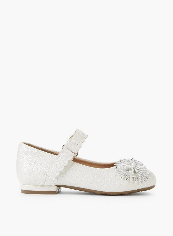 Celeste WHITE Girls Ballerina Hook & Loop for Women | Best Price UAE