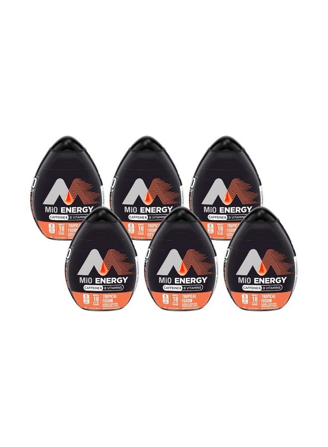 Mio Energy Liquid Water Enhancer, Tropical Fusion, 1.62 OZ, (Pack of 6) - Image 1