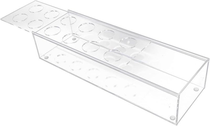 مزهرية أكريليك مستطيلة لترتيب الزهور المجففة زجاجة زهور زخرفية - Image 2