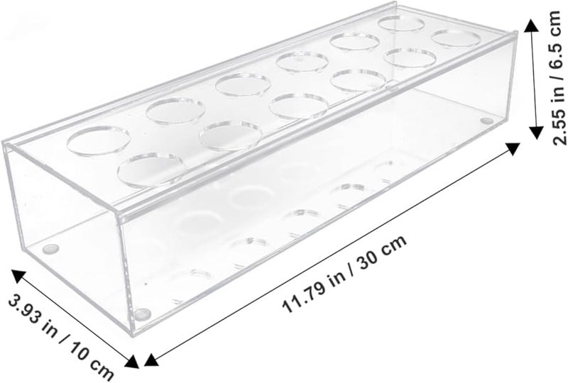 مزهرية أكريليك مستطيلة لترتيب الزهور المجففة زجاجة زهور زخرفية - Image 5