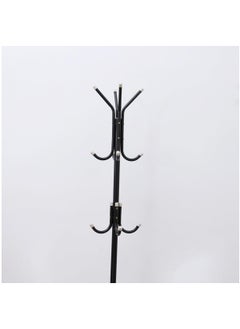 Arabest Coat Rack Freestanding, Entryway Hall Tree With 12 Hooks, Coat Hanger Stand, Floor Standing Coat Rack, Coat Rack Stand, Clothes Rack, Coat Tree, Black  - Image 5