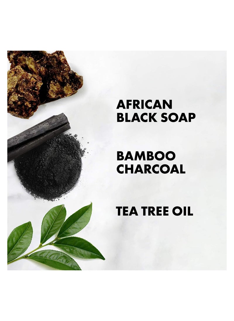 SheaMoister - Shea Moisture African Black Soap Shampoo with Bamboo Charcoal Deep Cleanse - 384ml - Image 1