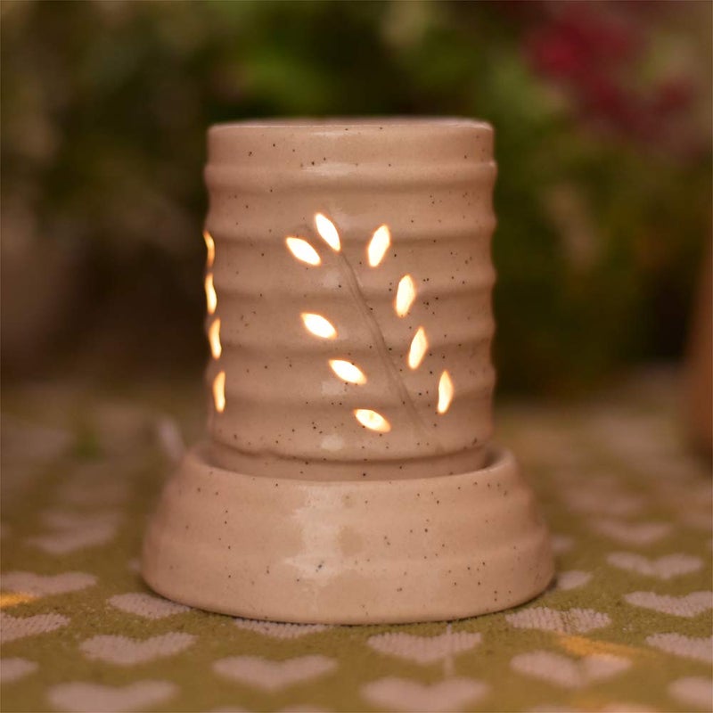 Jetwals Ceramic Electric Aroma Oil Diffuser Natural Air Freshener with Fragrance for Home Electric Diffuser - Image 1