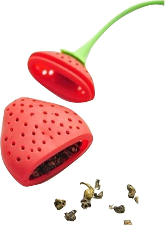 Spaceshoop As Seen On TV Strawberry Silicone Tea Infuser