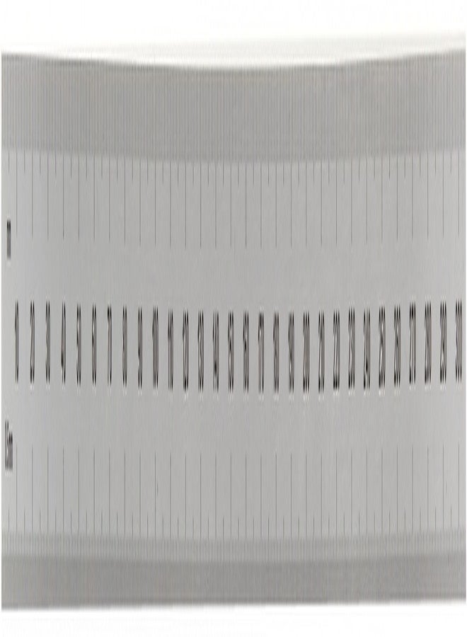 Mitutoyo 182-225, Steel Rule, 12"/300mm, (1/32", 1/64", 1mm, 1/2mm), 1/64" Thick X 1/2" Wide, Satin Chrome Finish Tempered Stainless Steel - Image 2