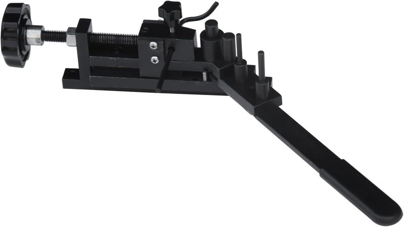 SAMENX Tools Mini Rod Bender Metal Bending Tool Universal Bending Machine for Clamp Hook Coil Wire Flat Round Stock Tubing - Image 2