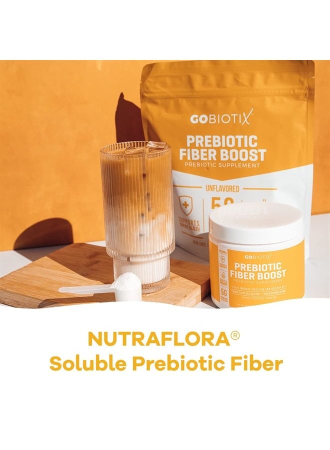 GoBiotix Prebiotic Fiber Supplement - Supports Digestive Health and Regularity - Soluble Powder Fiber Supplement - Gummies Alternative - Gluten Free, Sugar-Free, Keto and Vegan - Image 3