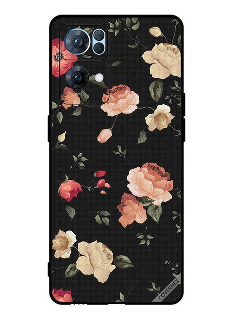 Protective Case Cover For Oppo Reno7 Pro 5G Colorful Lotus