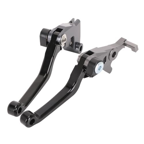 USTPO Dirt Bike Brake Clutch Lever Pivot Folding Levers Set CNC for KLX 300 KLX300 KLX300SM 2024 KLX125 1016 KLX250 0816 KLX230KLX230R 2023 Z125 Pro 1723 Dirt Pit Bike Black - Image 3