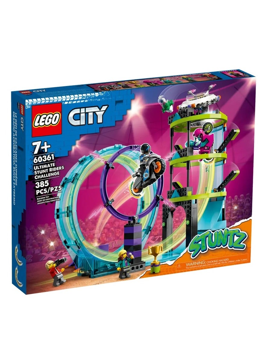 LEGO - Ultimate Stunt Riders Challenge 385 Pieces - 60361
