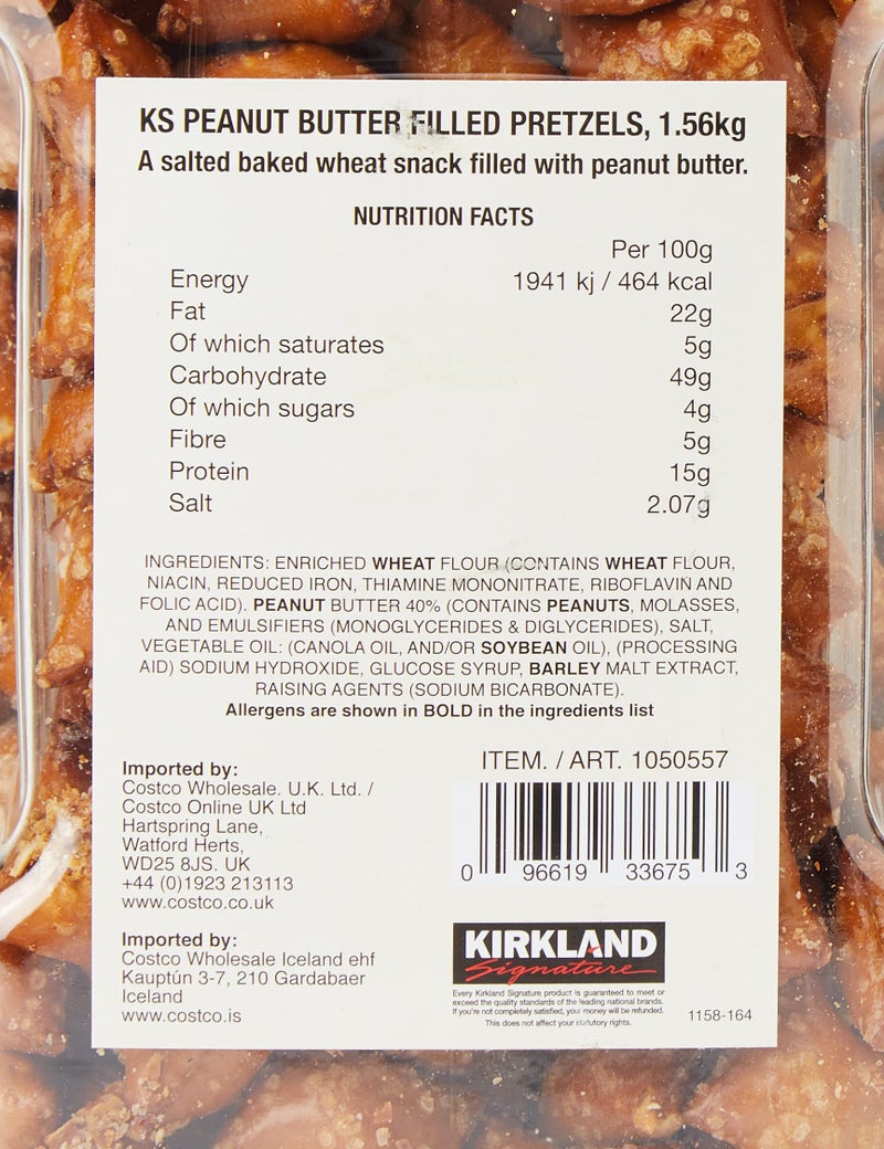 Kirkland Signature Peanut Butter Pretzels, 55 oz - Image 4