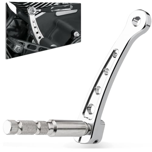 HAZAWA Inner Shift Lever Shaft Kit Compatible with Harley 20172025 Touring Road King Electra Glide Street Glide Kit Chrome 20172021 - Image 1