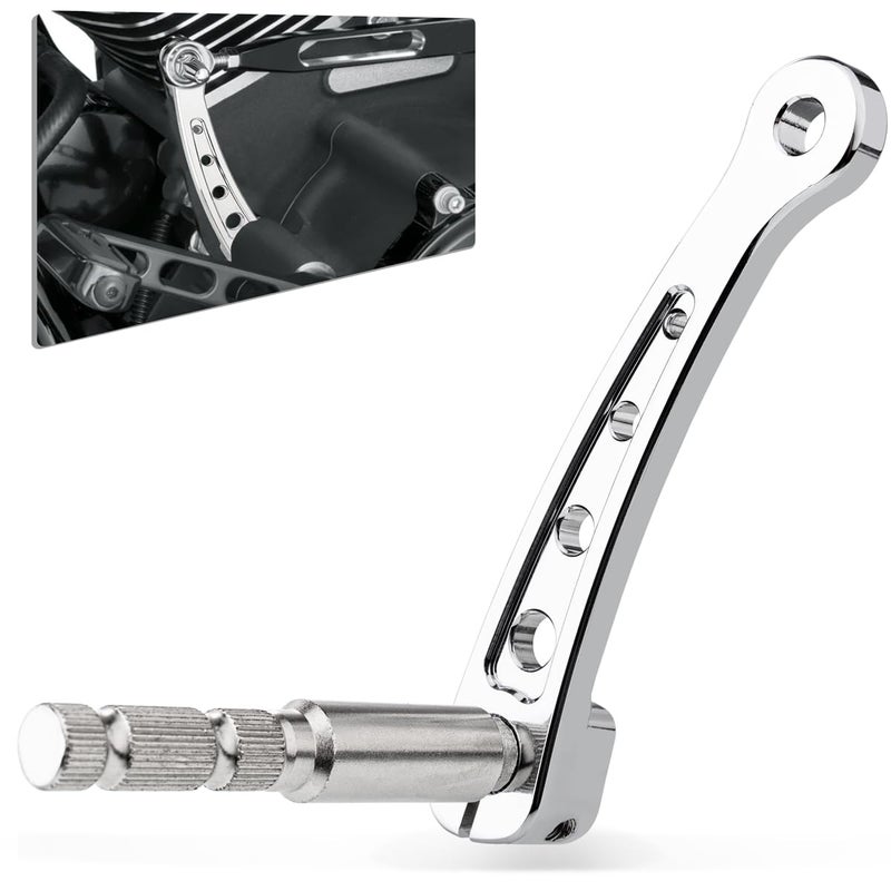 HAZAWA Inner Shift Lever Shaft Kit Compatible with Harley 20172025 Touring Road King Electra Glide Street Glide Kit Chrome 20172021 - Image 2